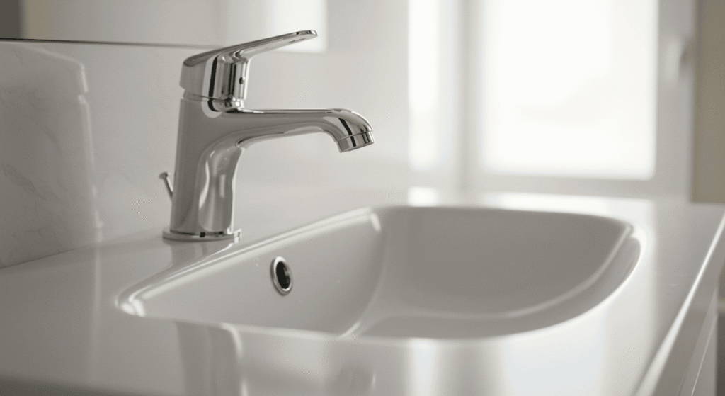 Simple DIY bathroom sink hack