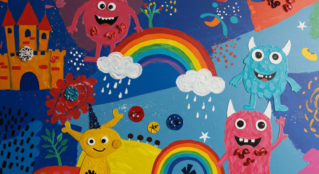 Decorate kids' bedrooms with fun wall art