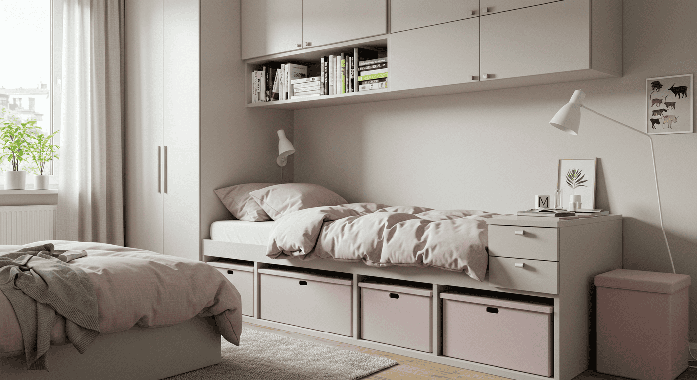 Smart and Stylish Small Bedroom Storage Solutions You’ll Love