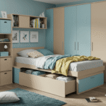 Stylish space-saving bedroom storage