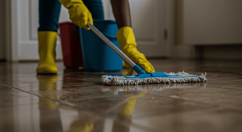 Cleaning and maintaining floors