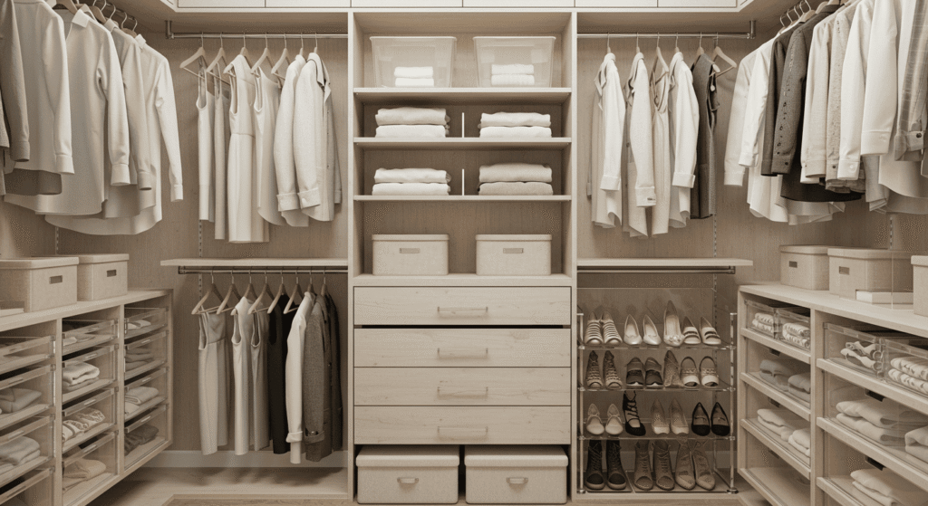 Stylish closet organization ideas