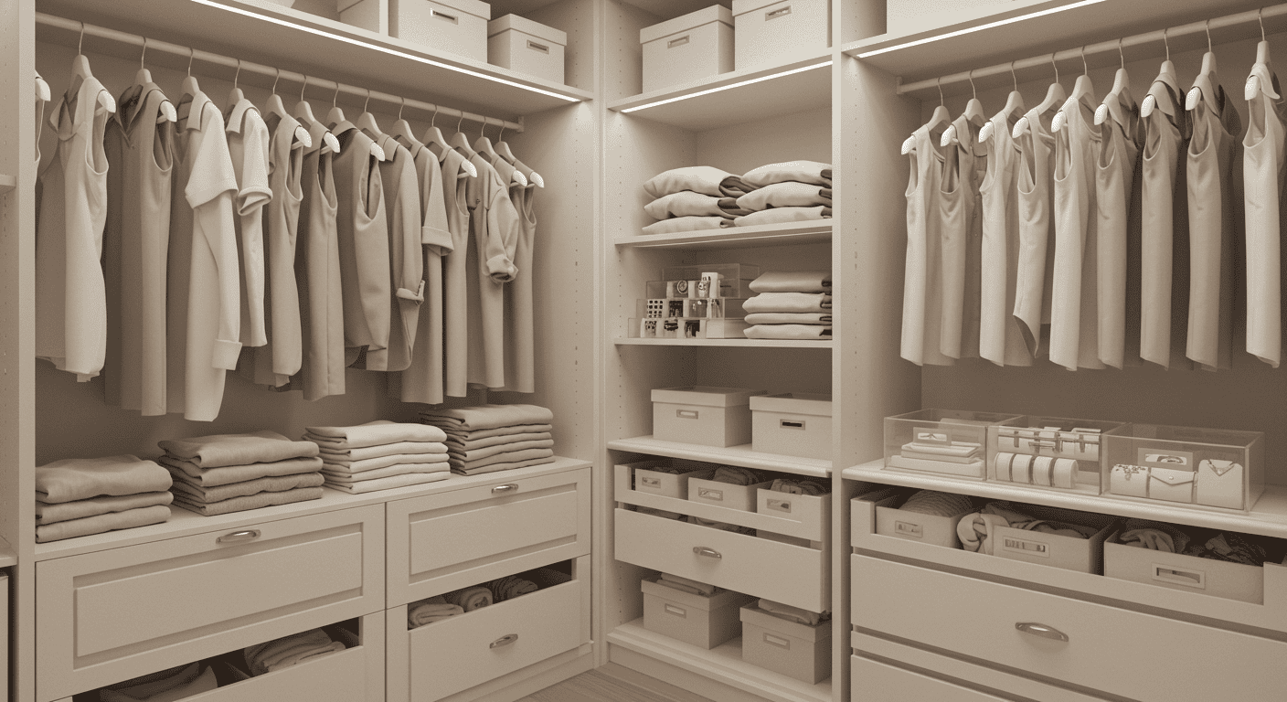 Simple and Stylish Closet Organization Ideas You’ll Love