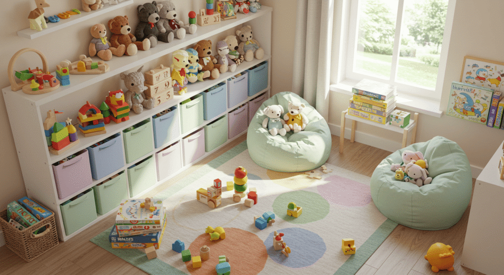 Parent-friendly toy organization ideas