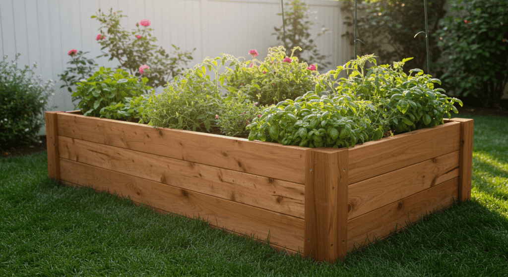 Build your own raised garden beds easily