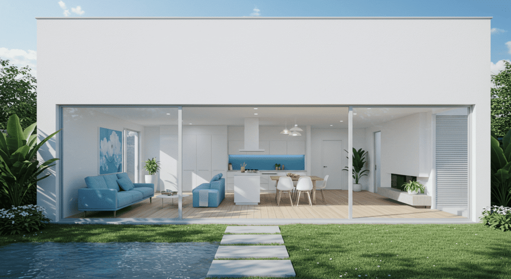 Sustainable home cooling strategies for hot weather.