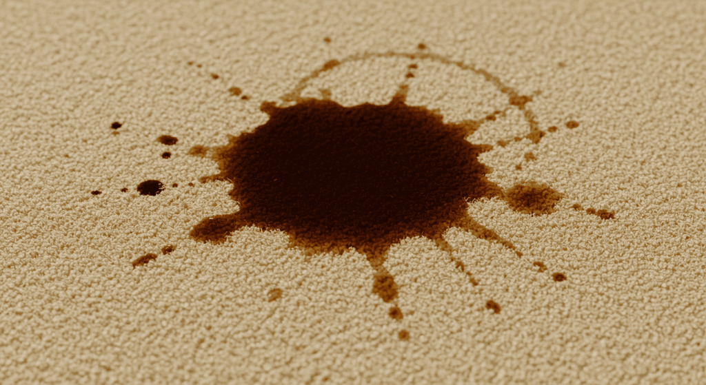 Quick carpet cleaning tips for coffee spill emergencies.