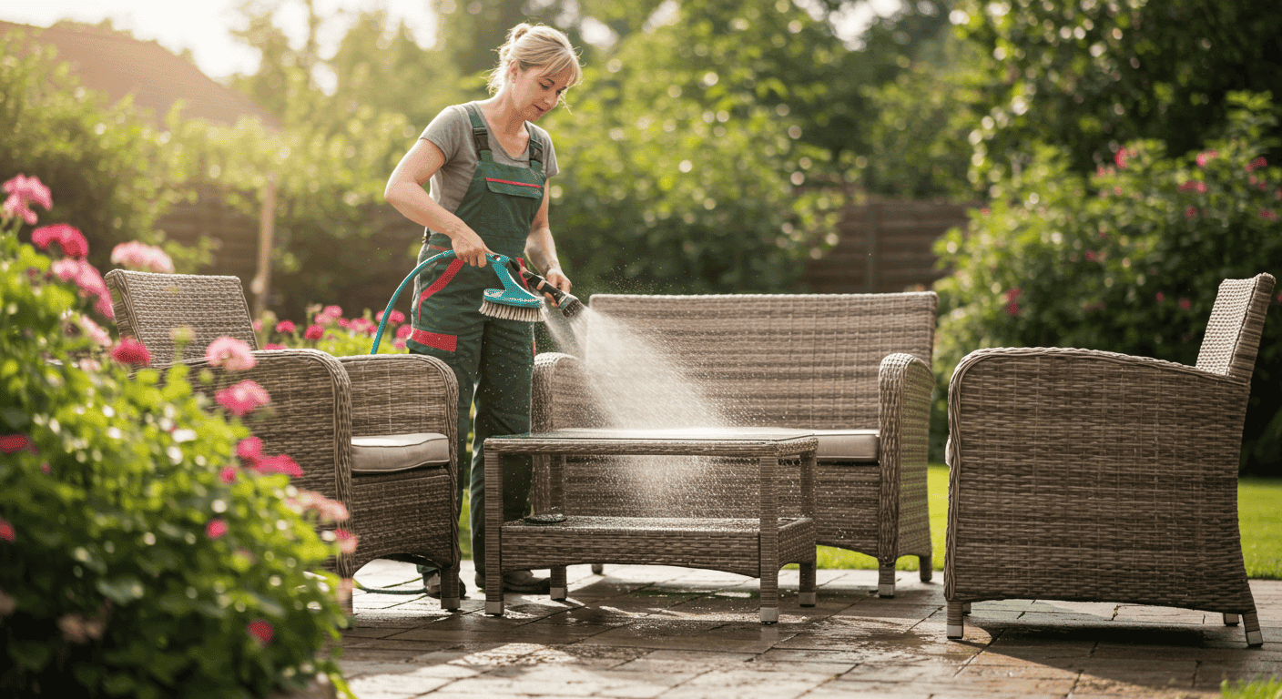 The Best Methods for Cleaning Outdoor Furniture This Season