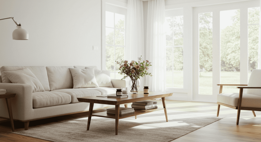 Daily cleaning routine to keep the home smelling fresh.