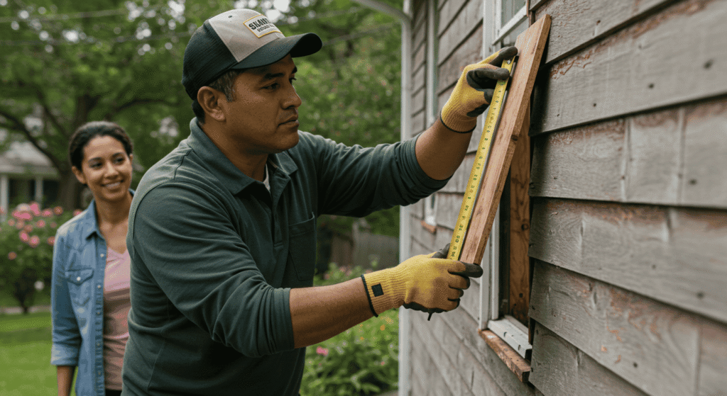 Checklist of common household repairs and fixes.