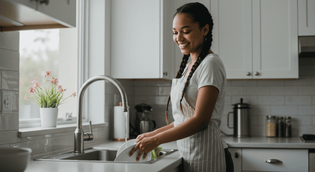 Efficient home organization using a digital scheduling system.