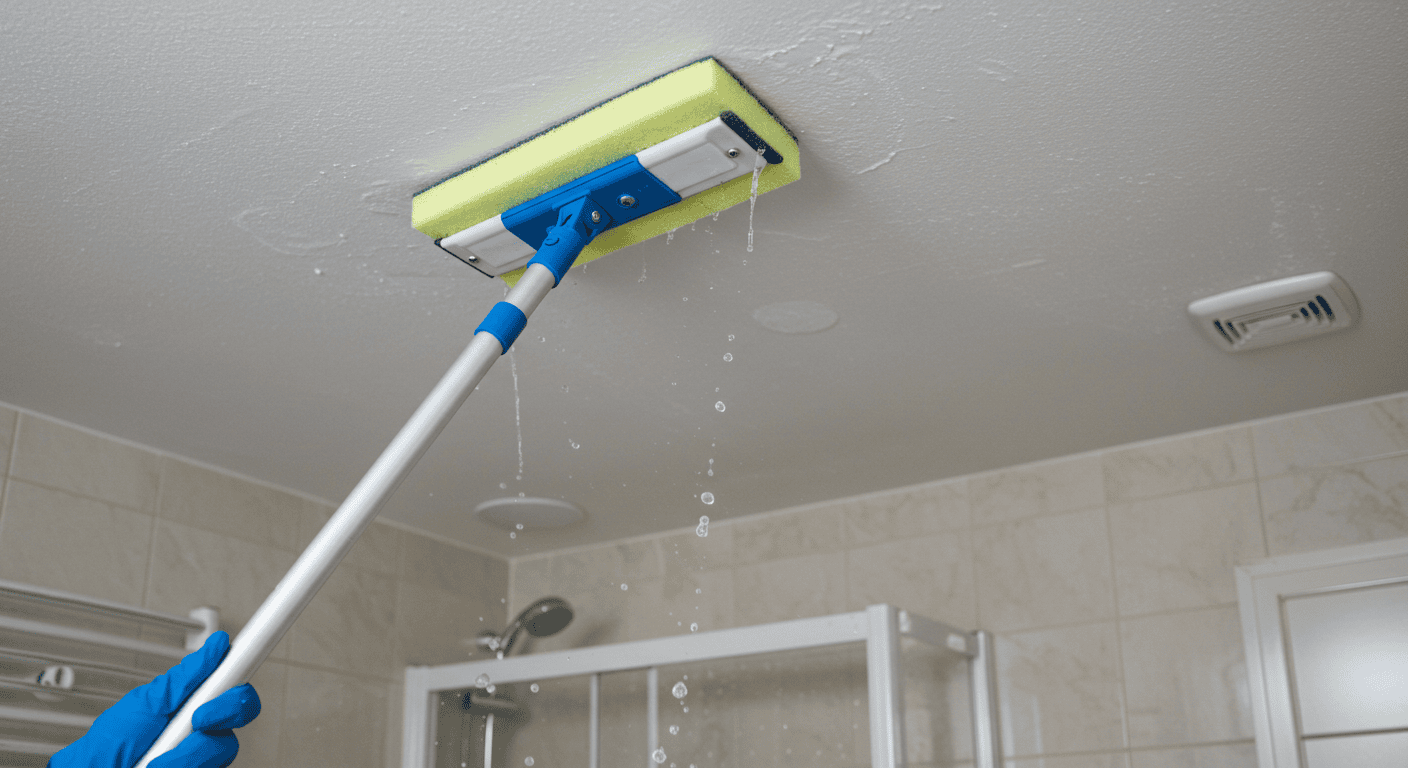 How to Clean Mold from Bathroom Ceiling: Solutions That Really Work