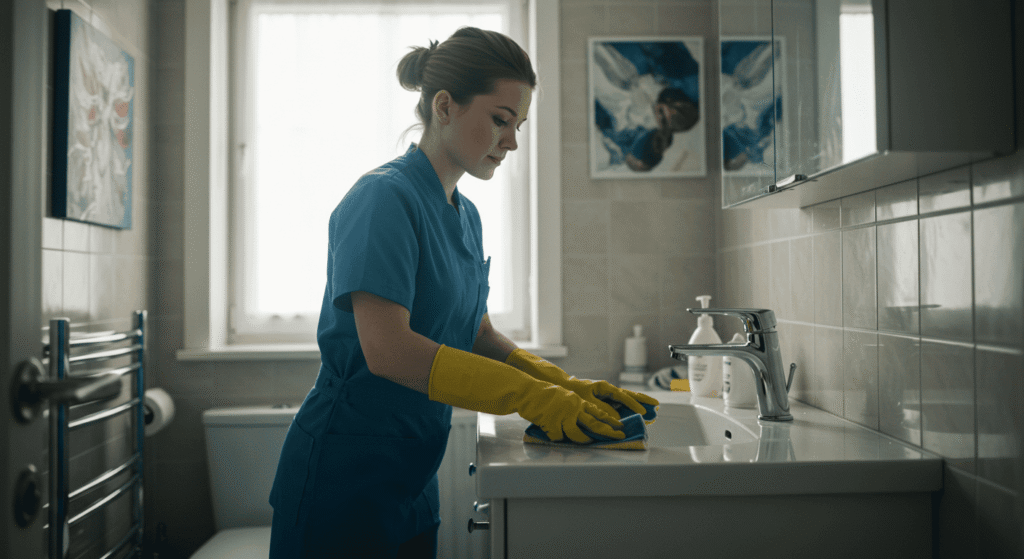 Safe and effective natural bathroom cleaners