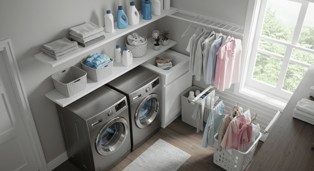 Simple eco-friendly laundry practices