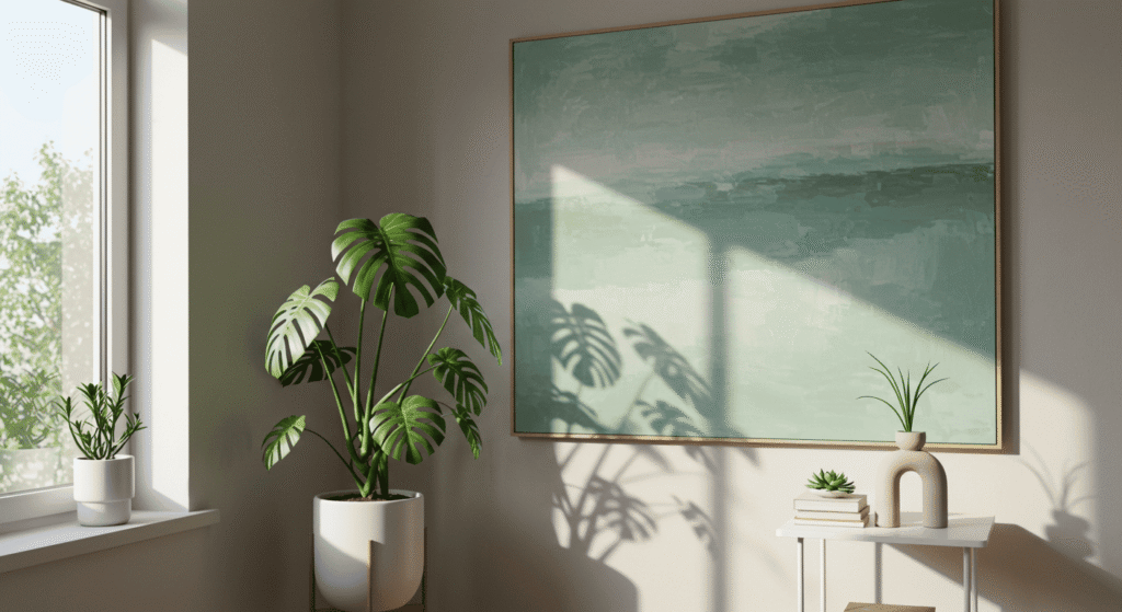 How to enhance an empty corner with greenery