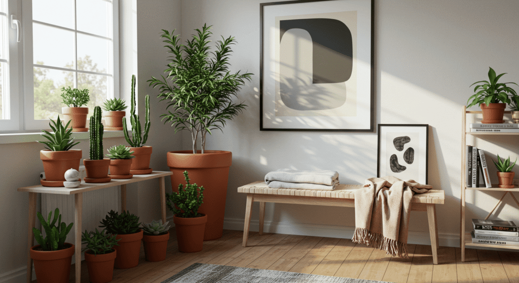 Design tips for decorating empty corners