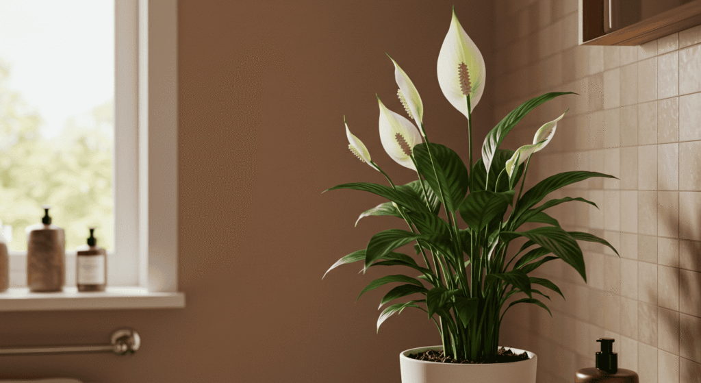 Plants perfect for bathroom humidity levels