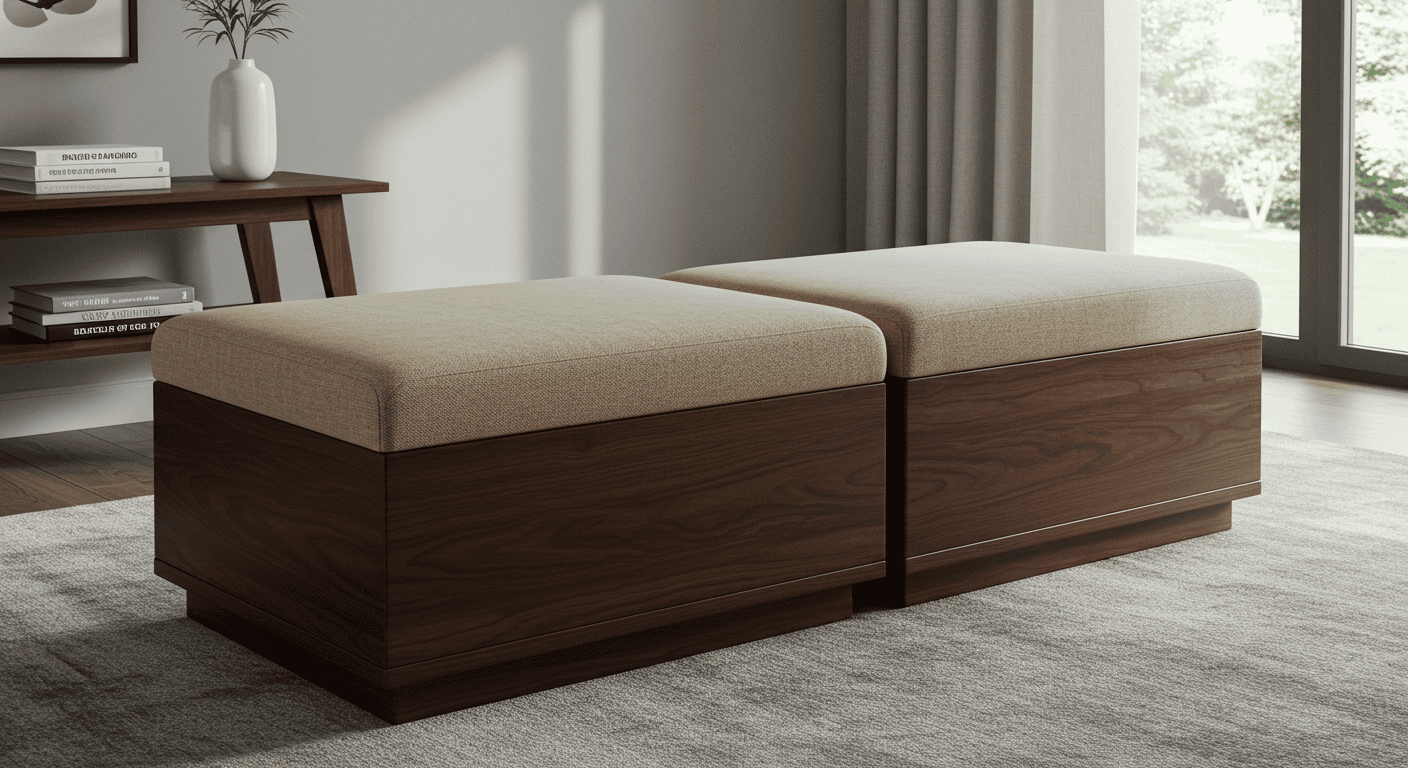 How to Choose the Perfect Ottomans with Storage for Your Home