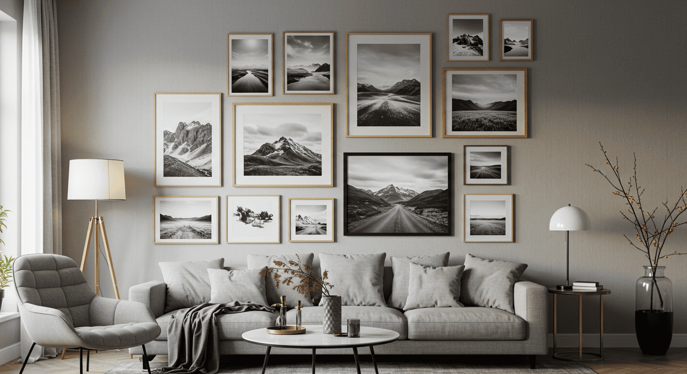 Easy Frame Layout Ideas for Large Walls to Elevate Your Home Décor