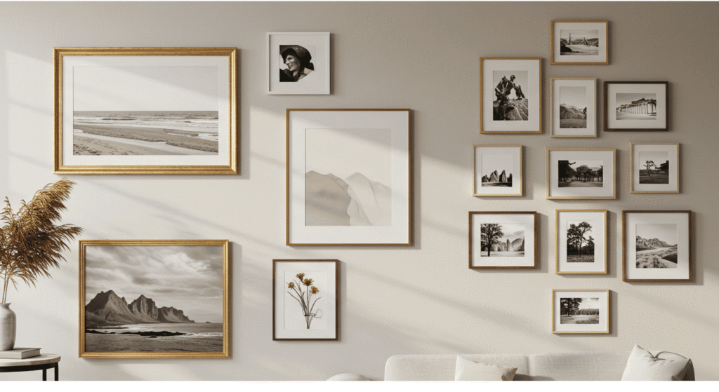 Home decor ideas for framing large walls stylishly