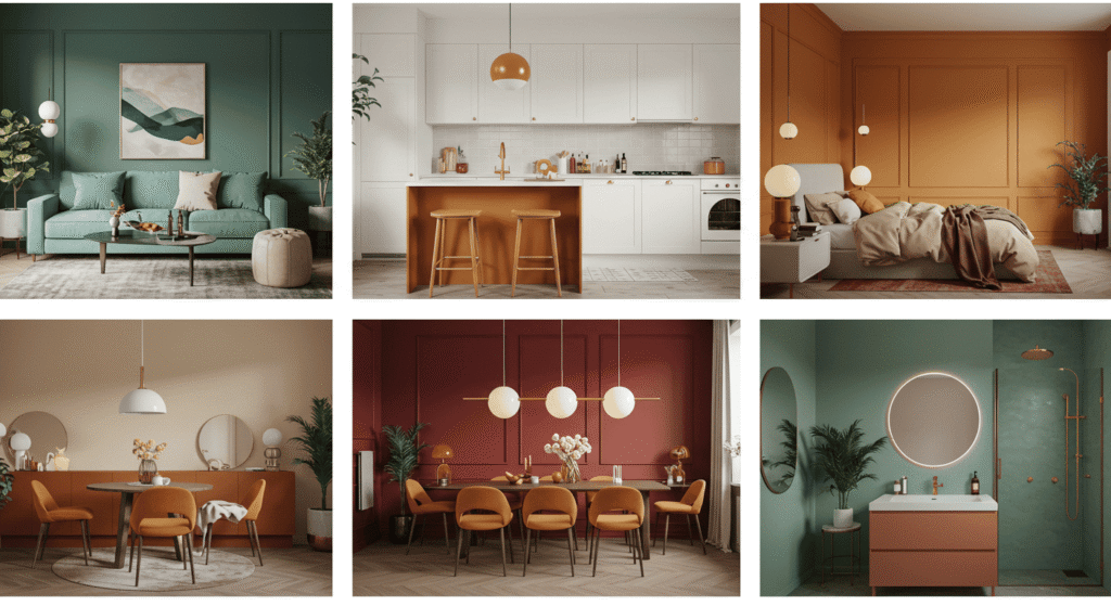 Trending paint colors for home renovation