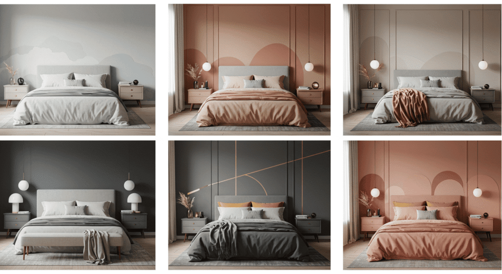 2025 bedroom colour trends for stylish wall decor