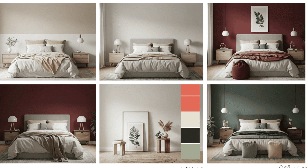 Fresh bedroom wall colour ideas for modern homes