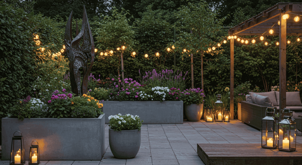 Decorative items for beautiful backyard transformation