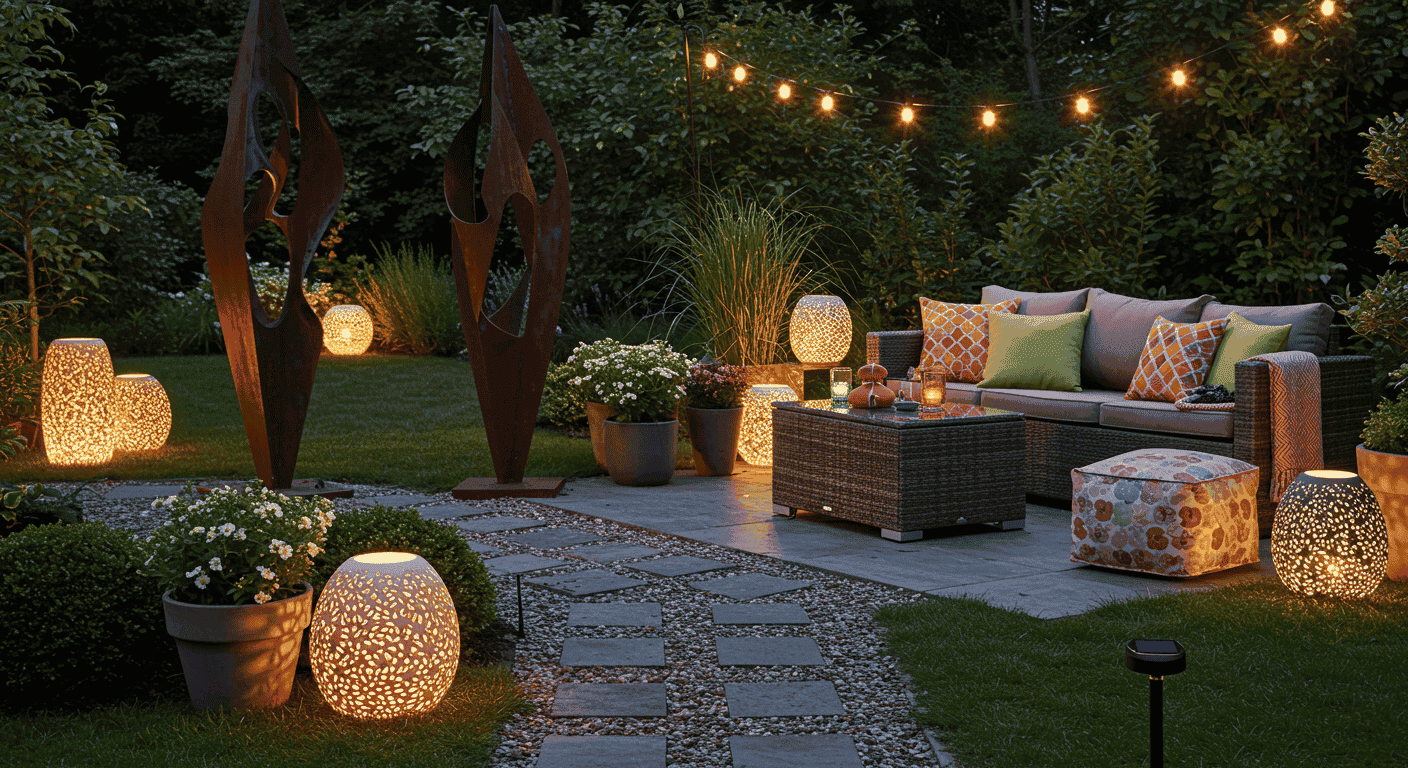 The Best Garden Decoration Items for a Stylish Backyard Makeover