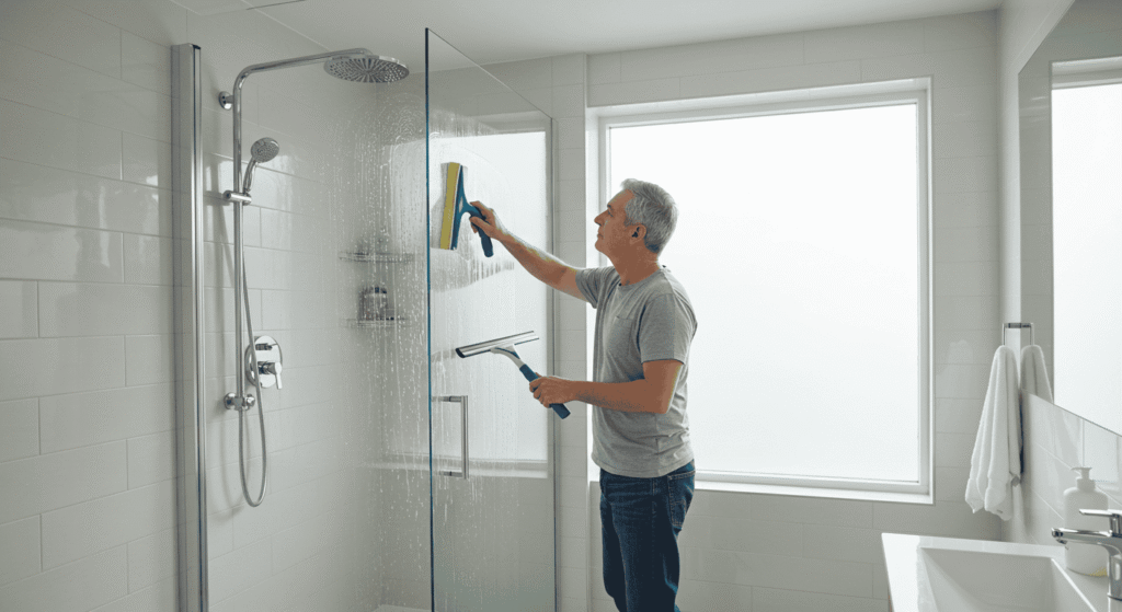 Professional tips for cleaning glass shower doors