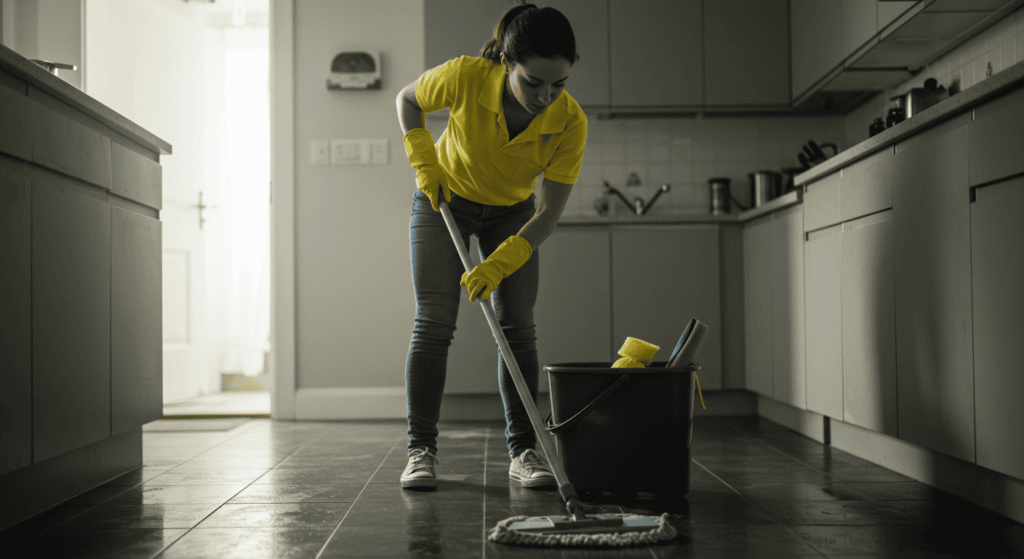 Easy cleaning tips for sparkling kitchen floors