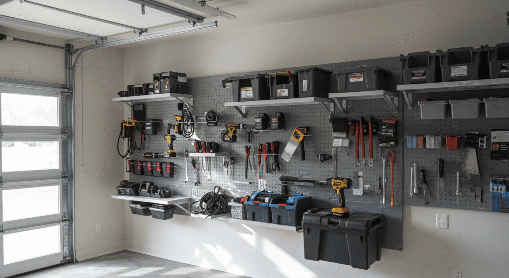 Efficient garage wall organizer ideas for clutter-free space