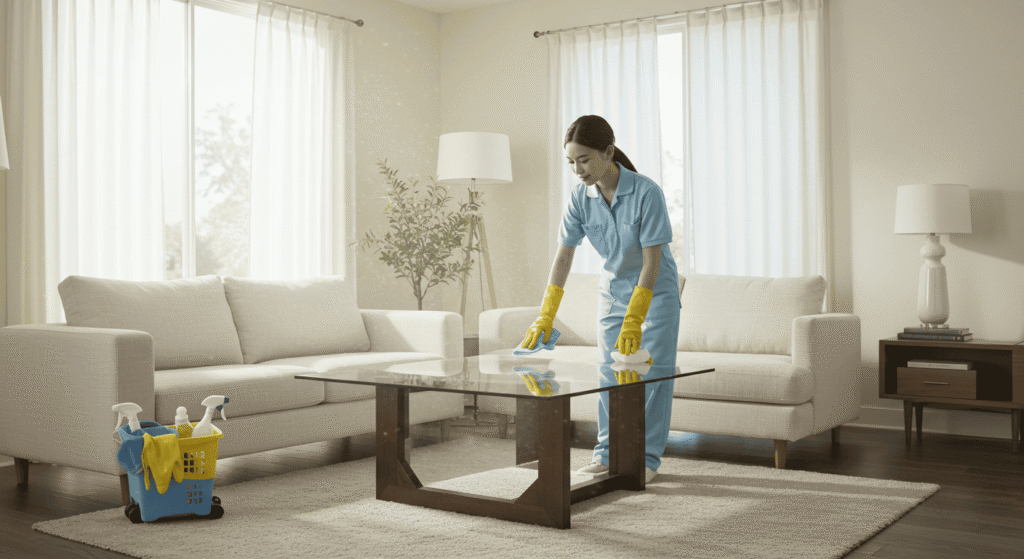 Living Room Cleaning Checklist