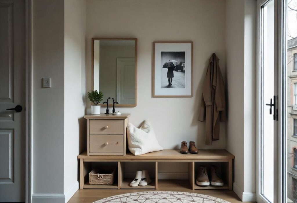Stylish mudroom storage solutions
