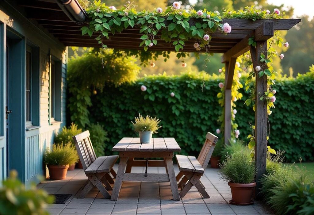 Outdoor patio ideas for small backyard spaces