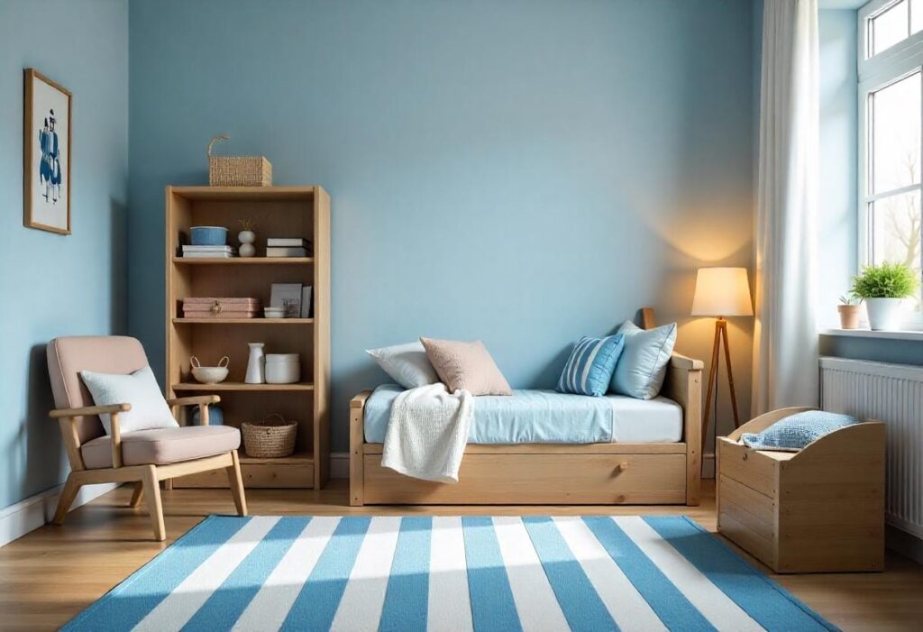 Kids' playroom design that grows with children