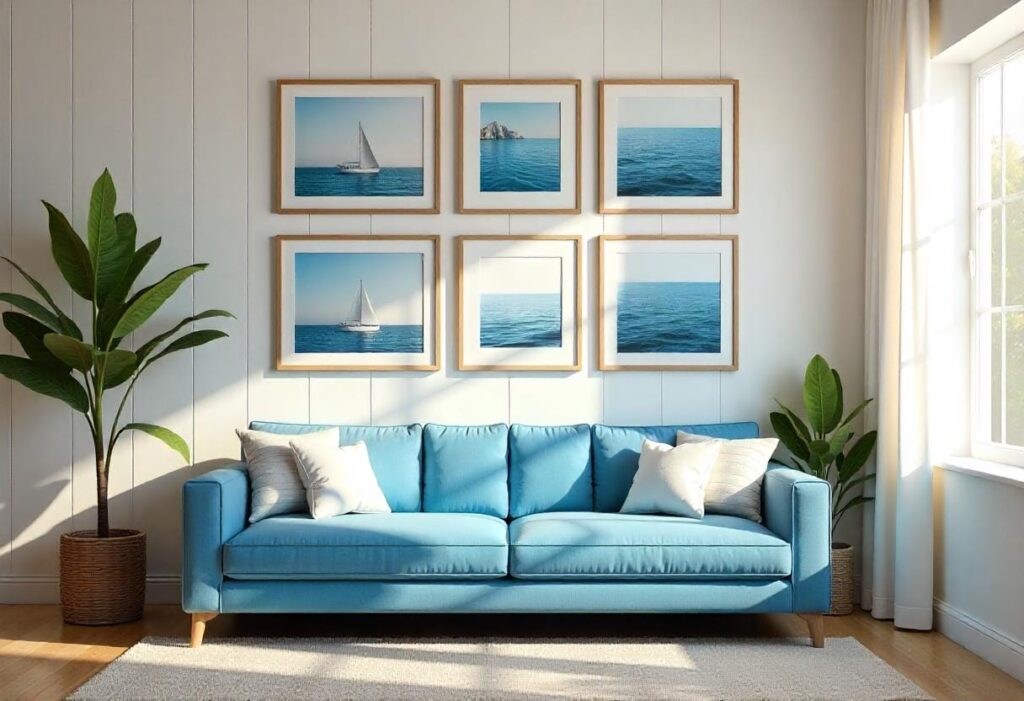 Decorate with stunning gallery wall arrangements
