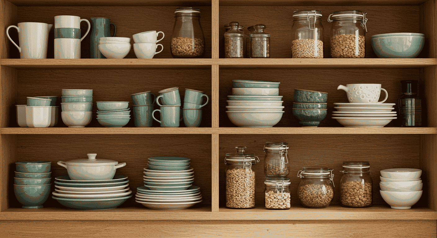 How to Style Open Kitchen Shelves Like a Pro: Tips & Tricks
