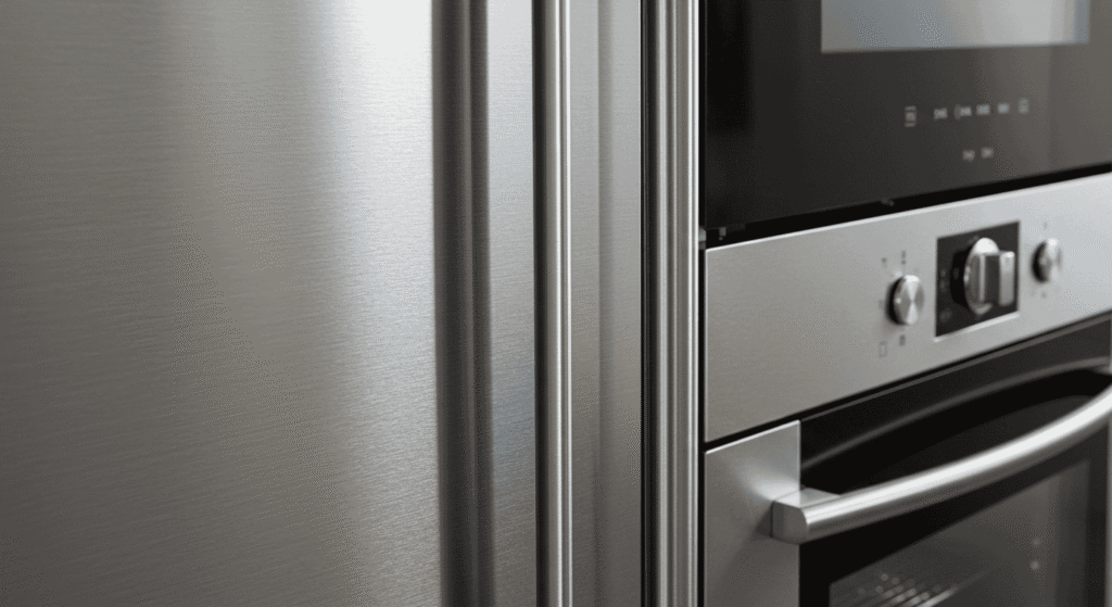 Clean Stainless Steel Appliances