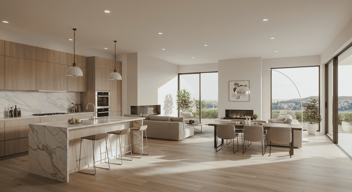 Open-Concept Living Spaces: How to Decorate and Arrange