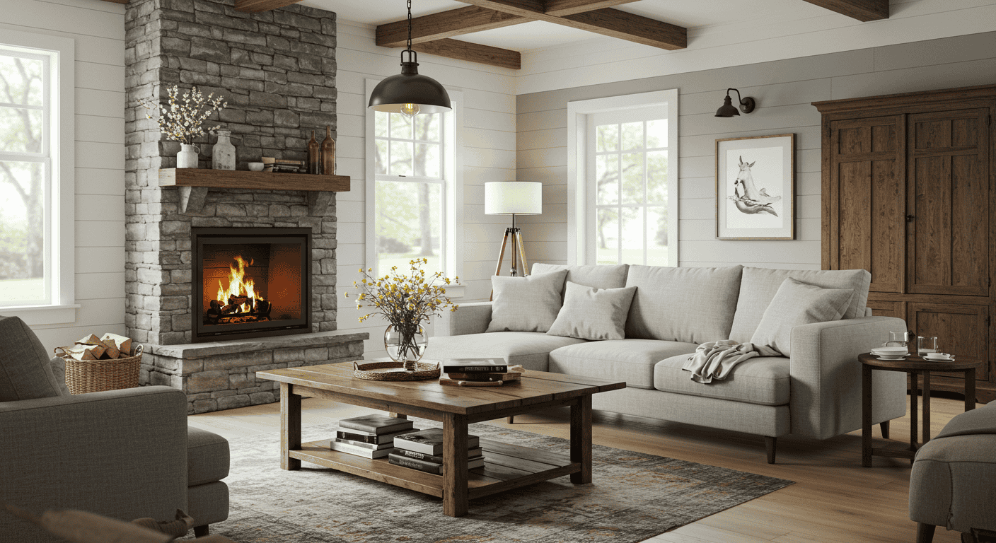 Modern Farmhouse Decor: How to Mix Rustic and Contemporary Styles