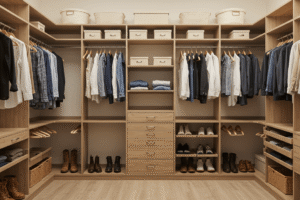 How to Organize a Shared Closet With Your Partner