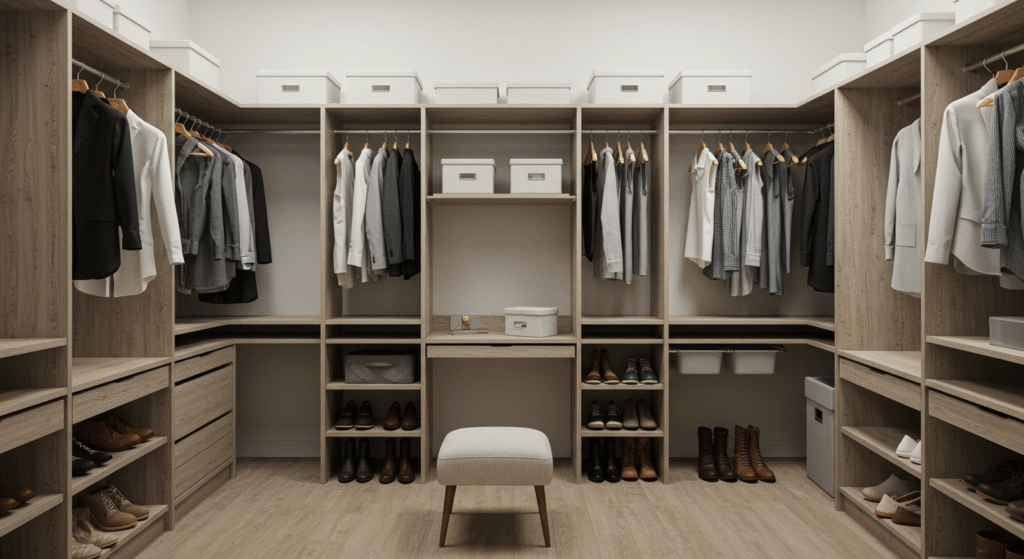 Create a Functional & Stylish Shared Closet With Your Partner