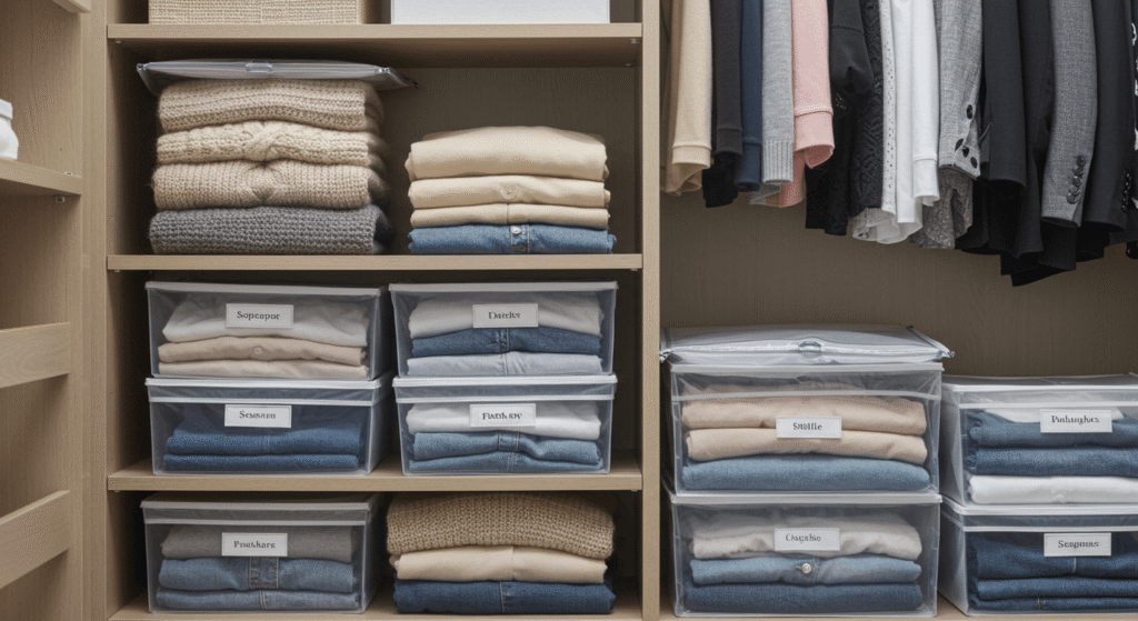 Seasonal style storage