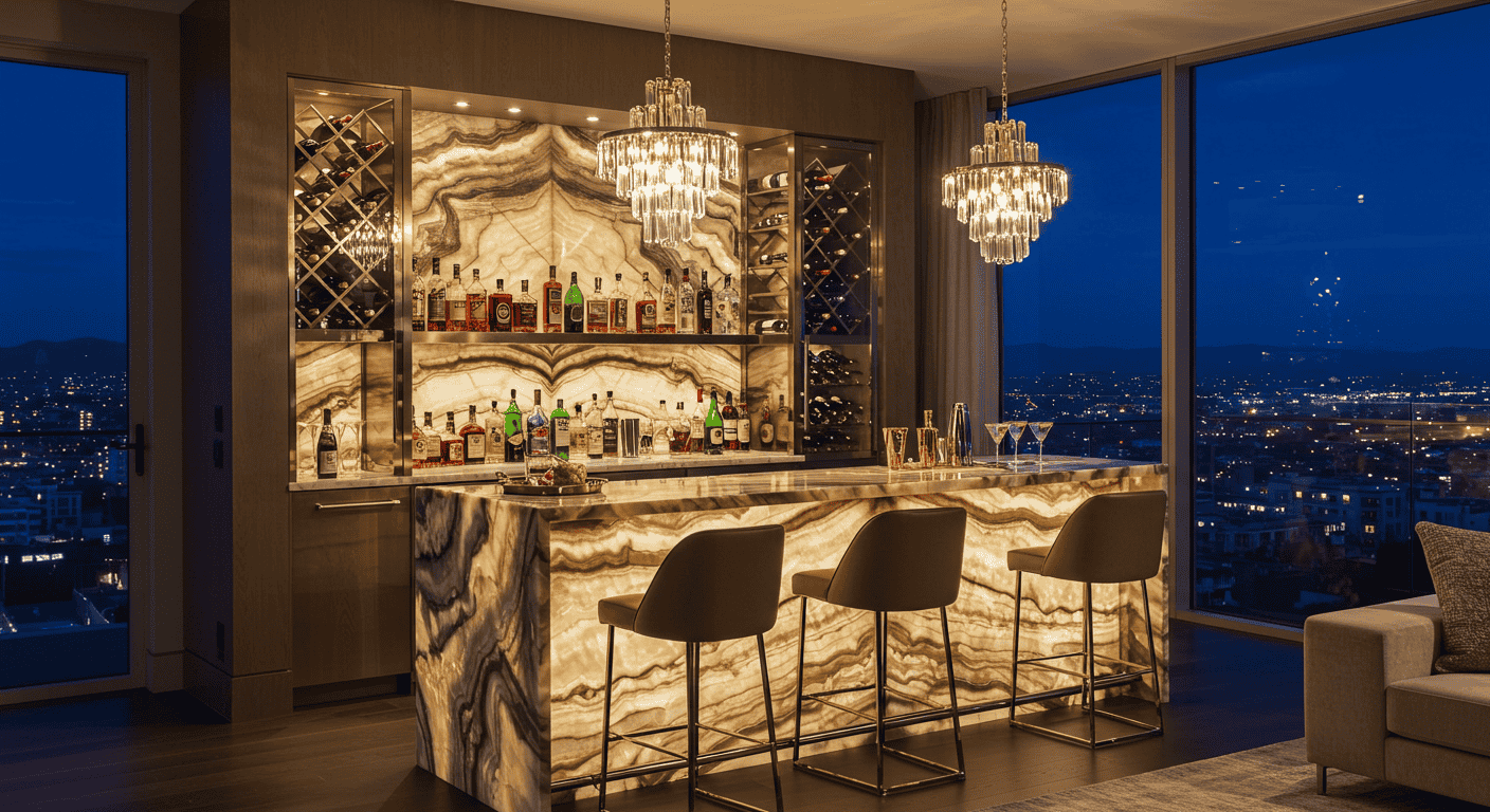 Luxury Home Bars: Elegant Setups for Entertaining Guests
