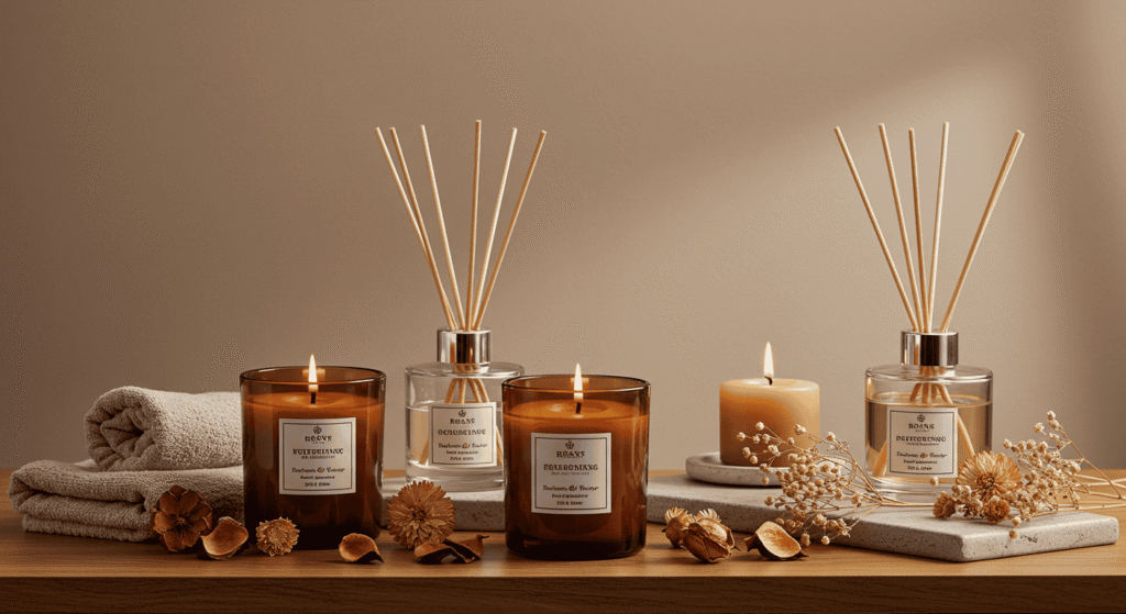 High-tech scenting system integrated into a contemporary home.