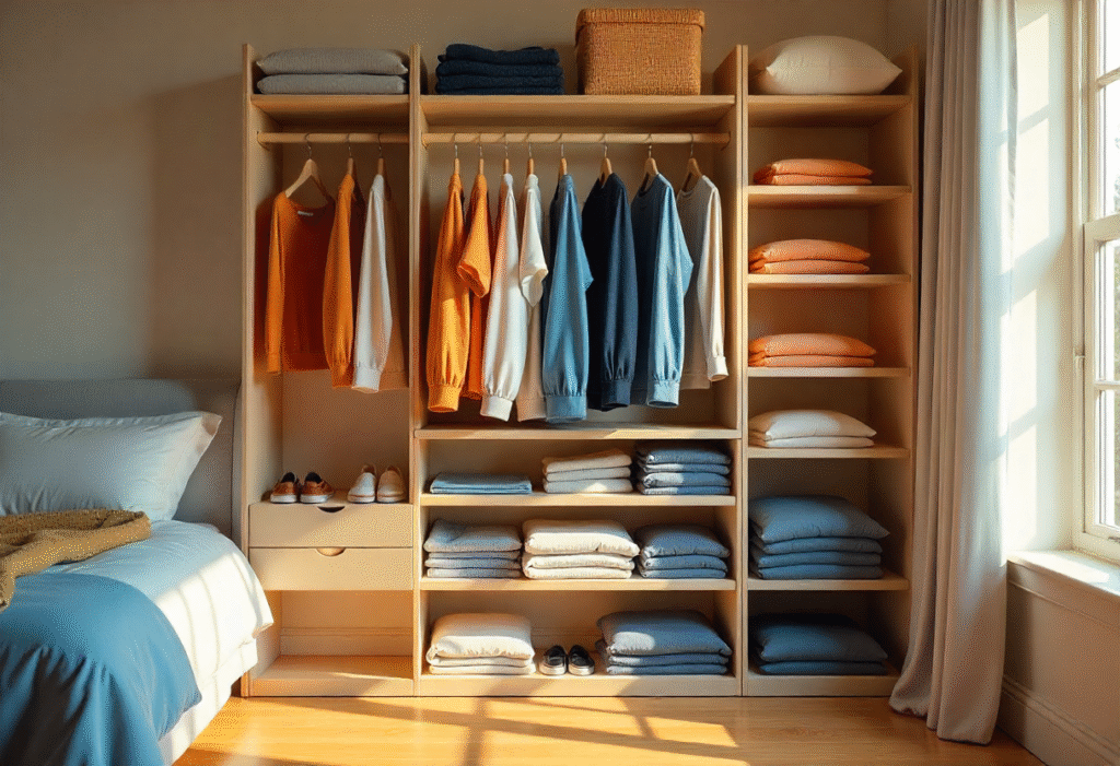 Wardrobe changeover solutions