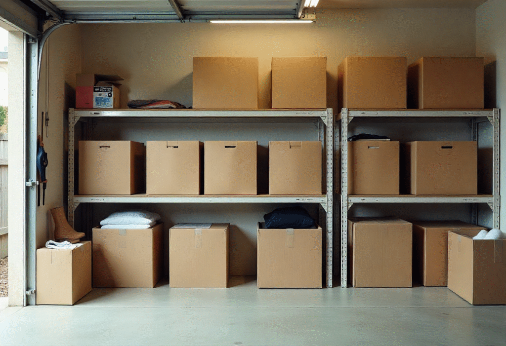 Clothes storage by season
