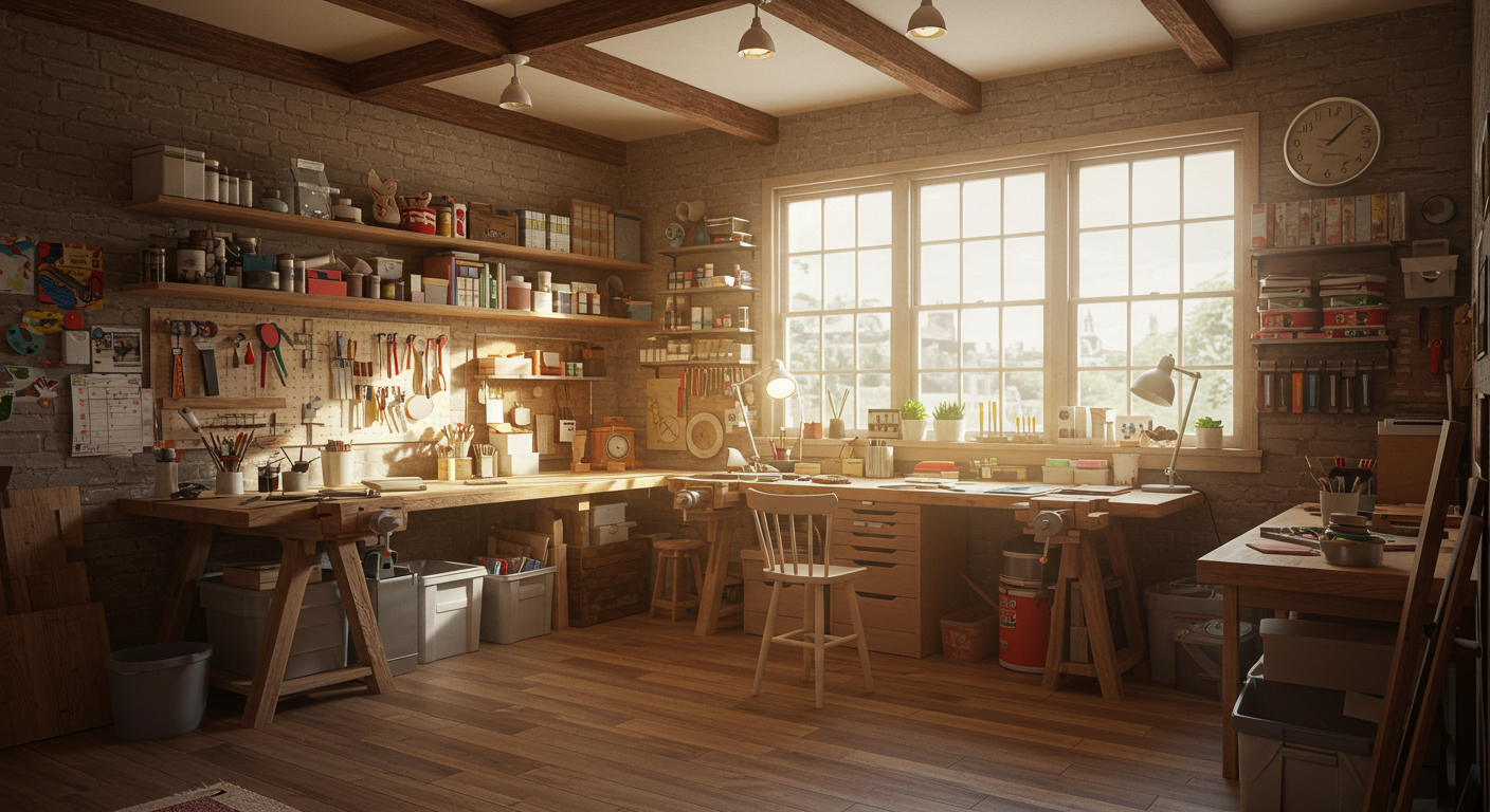 How to Design a Home That Supports Hobbies and DIY Projects