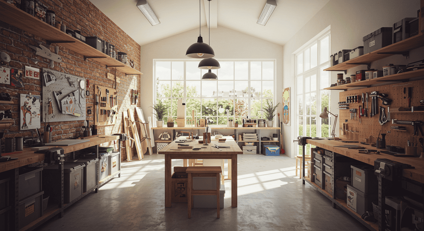Homes Built for Hobbyists: Layouts, Storage, and Workspace Ideas